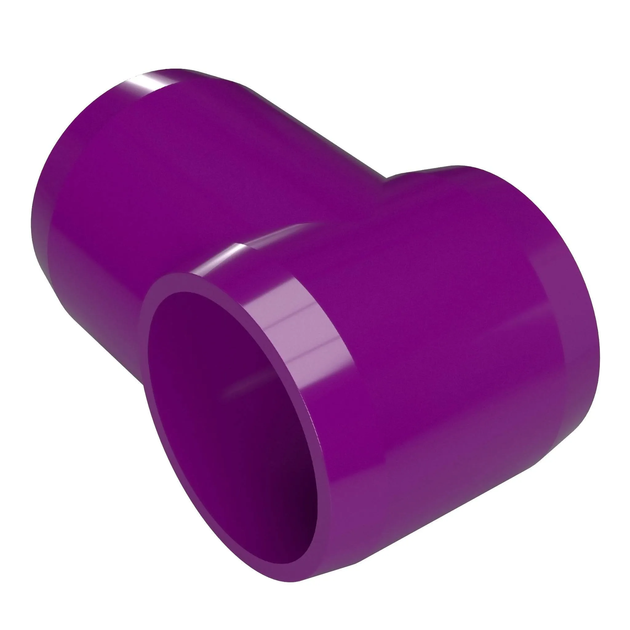 1/2 in. Slip Sling PVC Tee, Furniture Grade - Purple