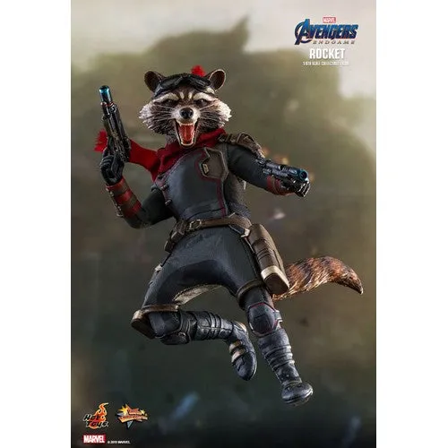 1:6 Avengers 4 : Endgame - Rocket Raccoon Figure MMS548 Hot Toys