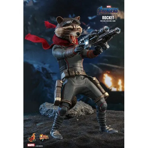 1:6 Avengers 4 : Endgame - Rocket Raccoon Figure MMS548 Hot Toys