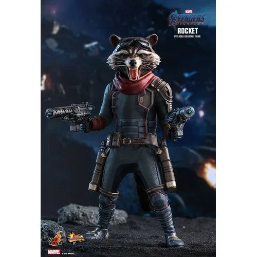 1:6 Avengers 4 : Endgame - Rocket Raccoon Figure MMS548 Hot Toys