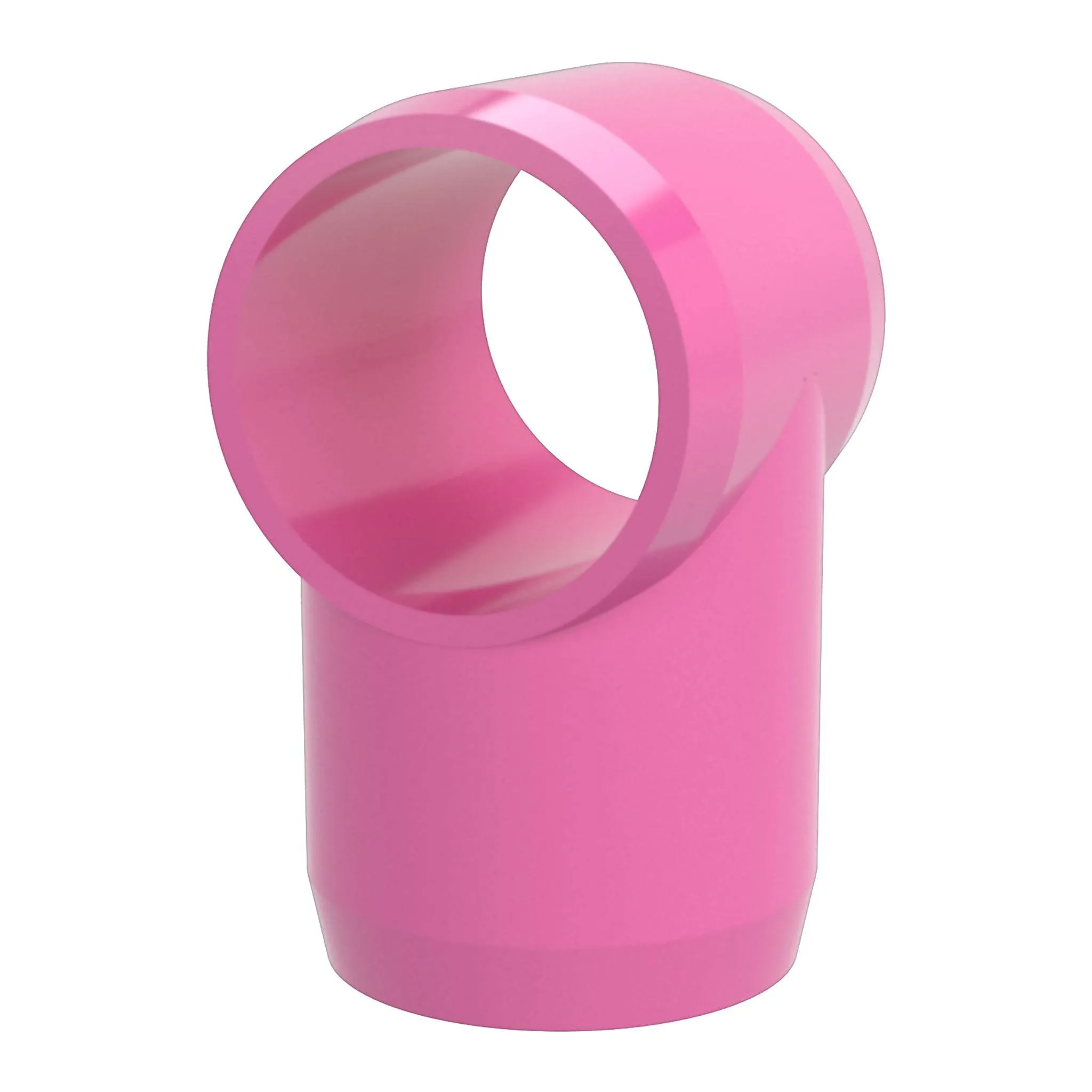 3/4 in. Slip Sling PVC Tee, Furniture Grade - Pink