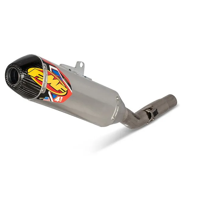 4.1 RCT S/S KX250F/X 2021-23 FMF Muffler w/Carb Cap (FMF-042394)