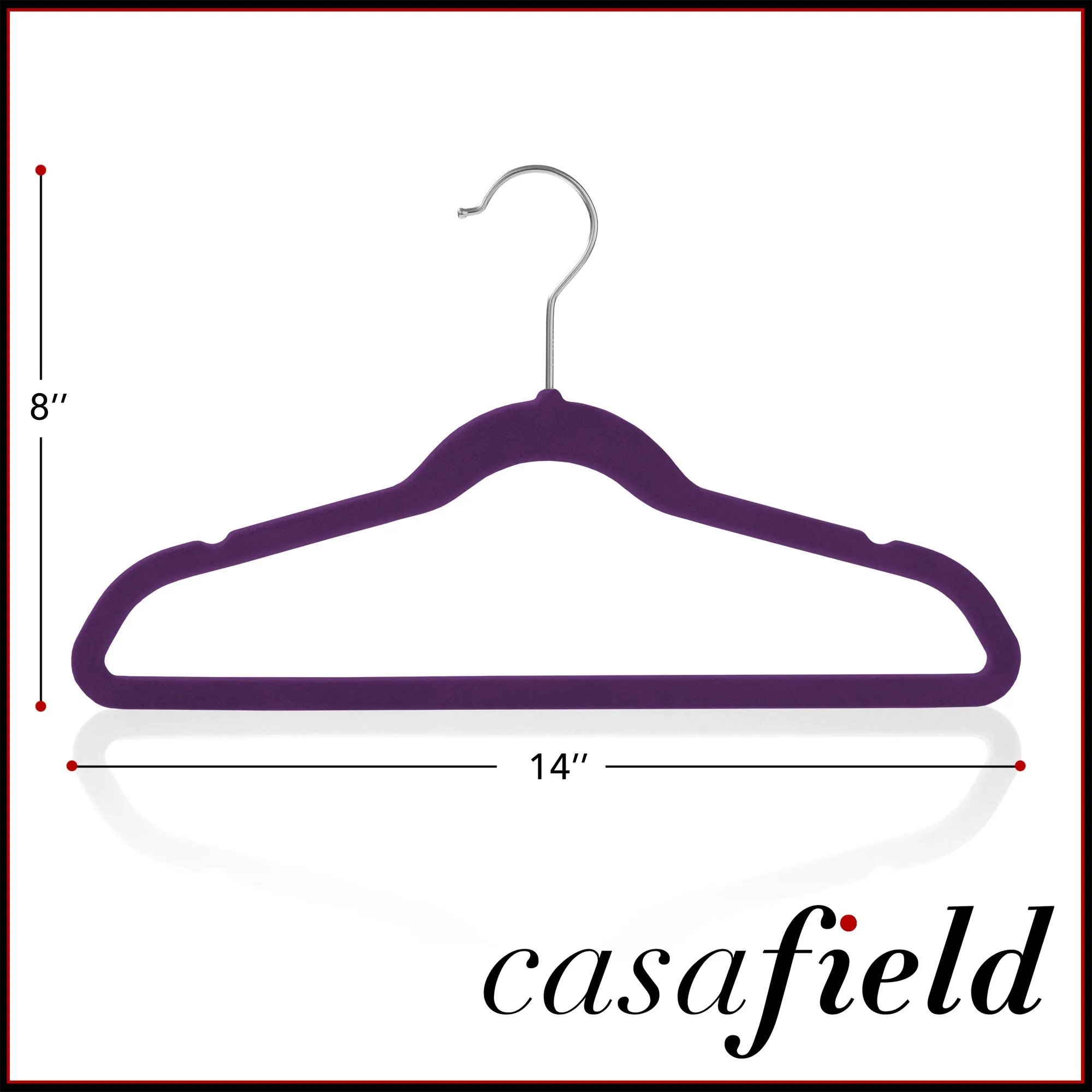 50 Velvet 14" Kid's Hangers