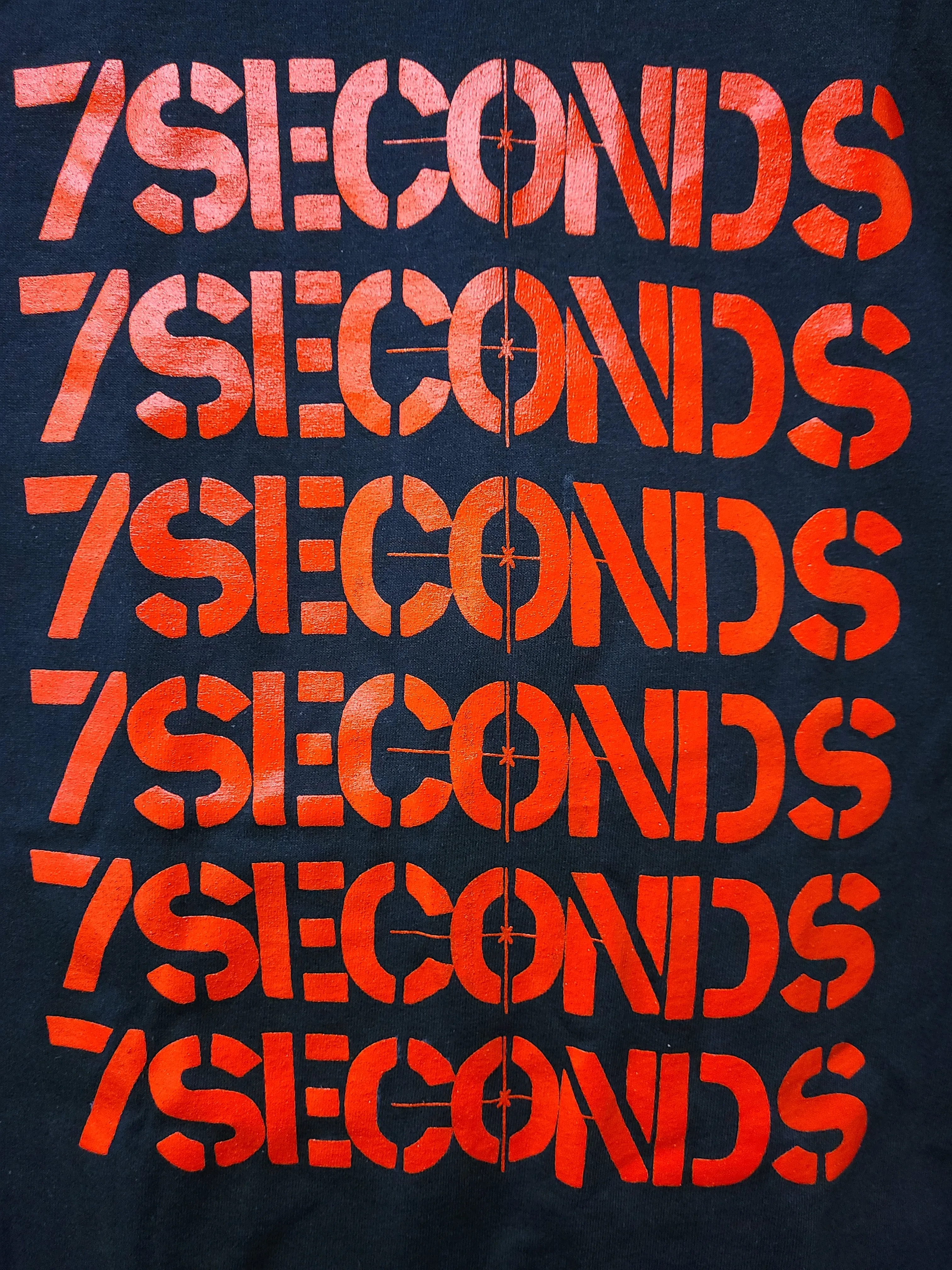 7 Seconds Stacked Logo T-Shirt