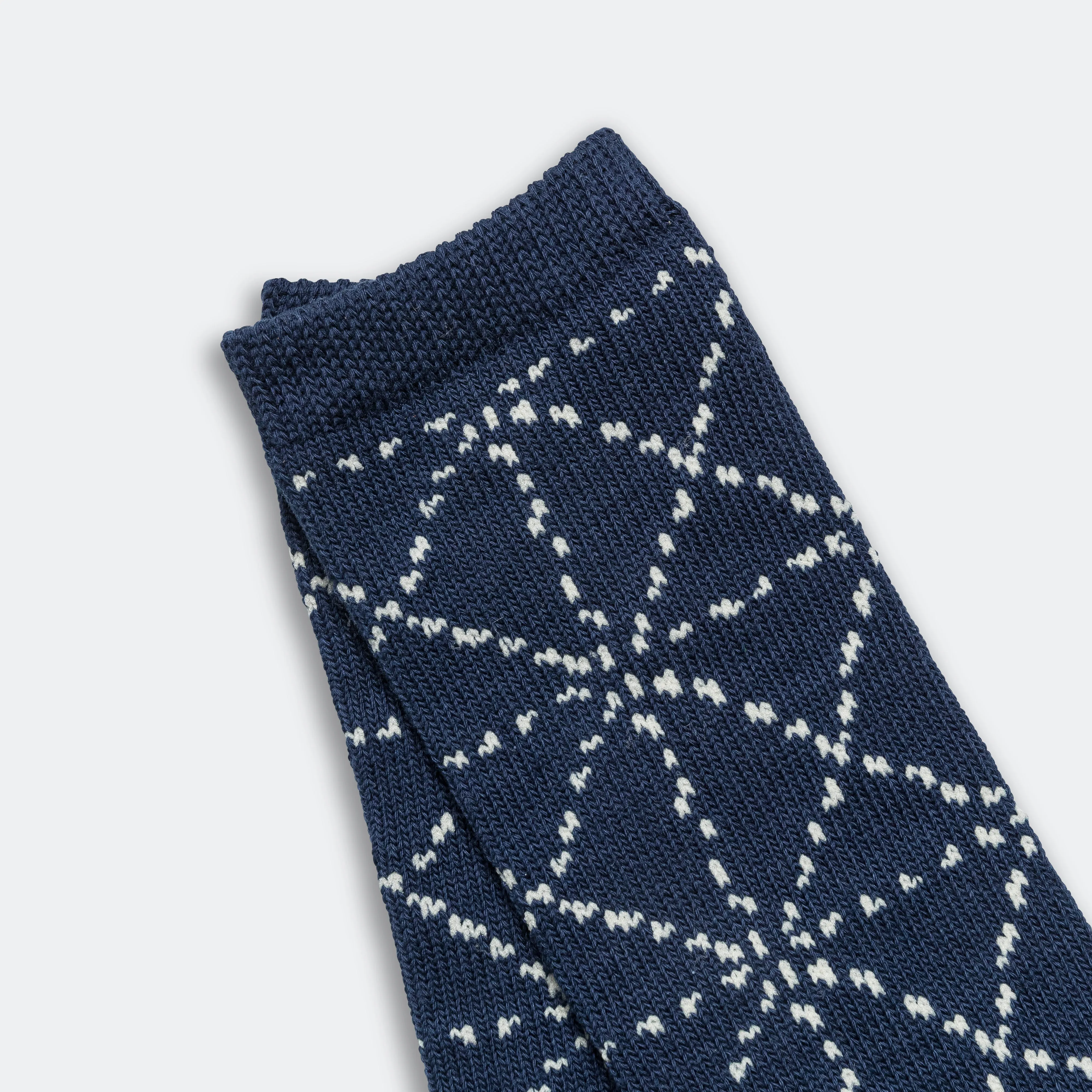 84 Yarns SASHIKO Socks - Navy