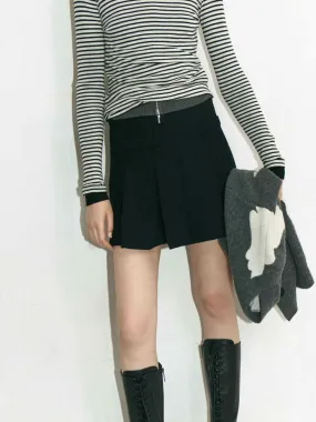 A-line Pleated Skirt