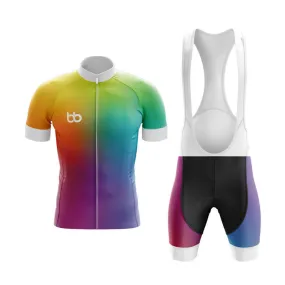 Abstract Rainbow (V2) Club Cycling Kit