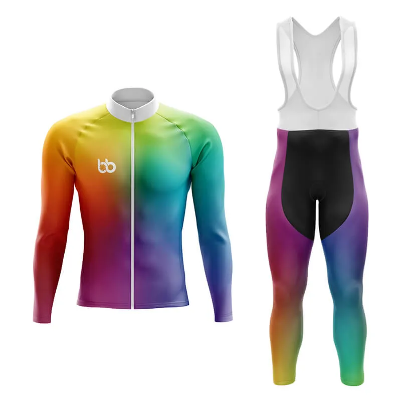 Abstract Rainbow (V2) Club Cycling Kit