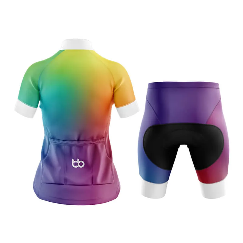 Abstract Rainbow (V2) Club Cycling Kit