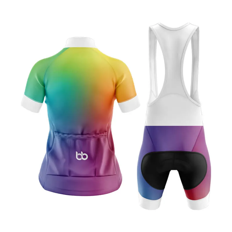 Abstract Rainbow (V2) Club Cycling Kit