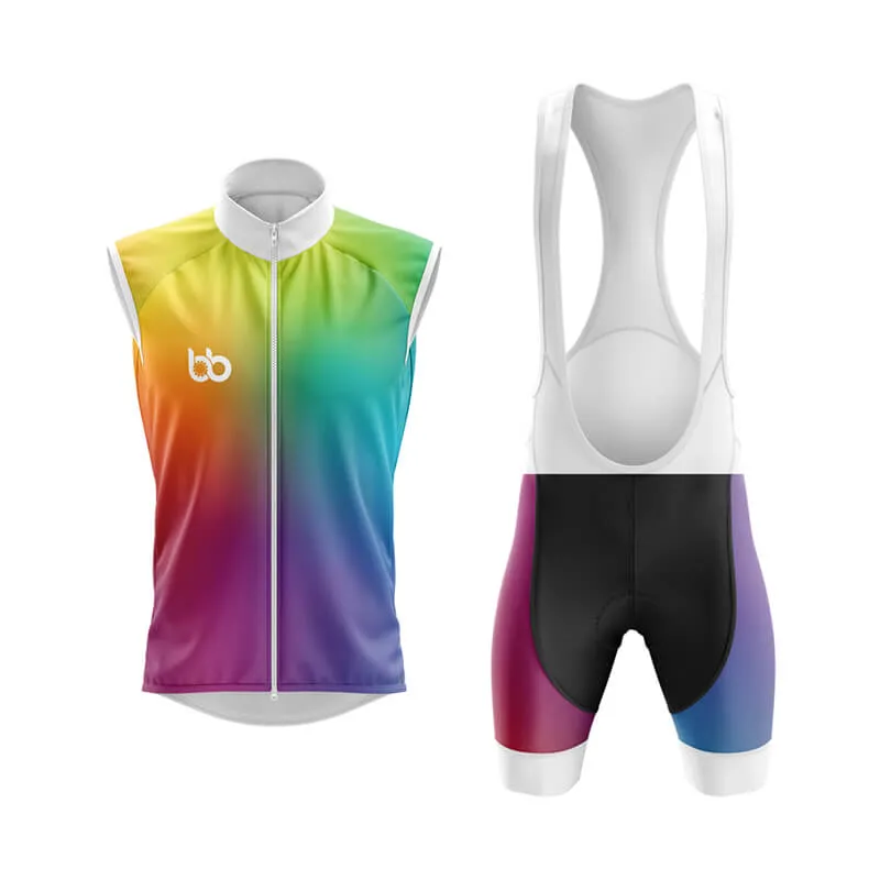 Abstract Rainbow (V2) Club Cycling Kit