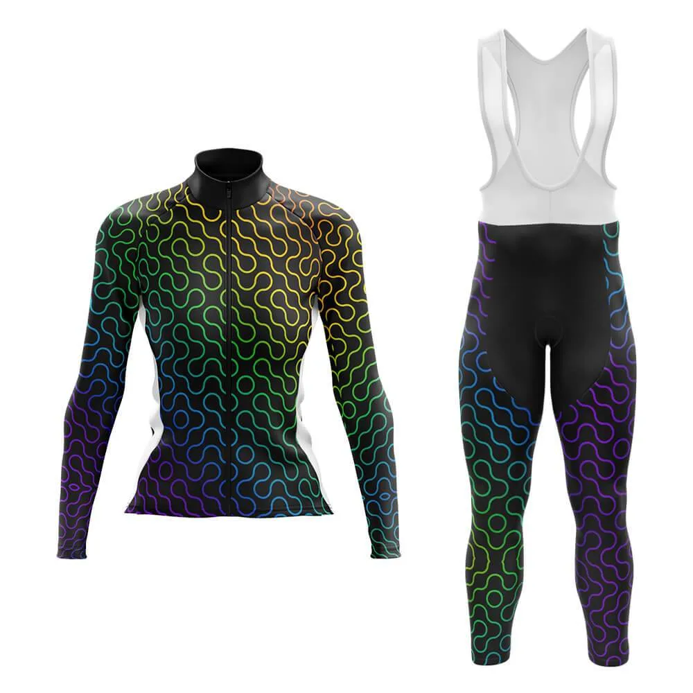 Abstract Rainbow (V8) Club Cycling Kit