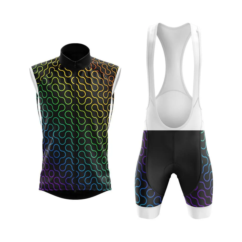 Abstract Rainbow (V8) Club Cycling Kit