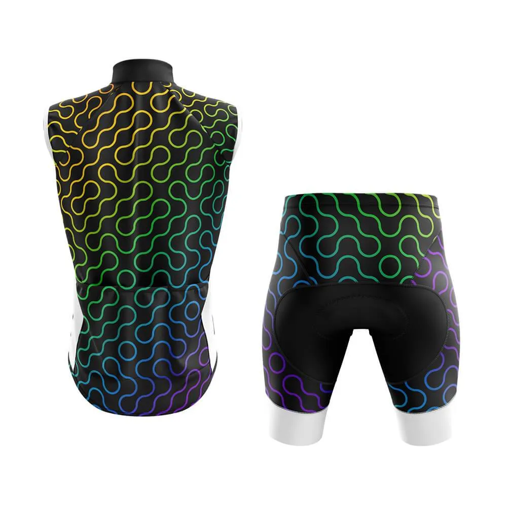 Abstract Rainbow (V8) Club Cycling Kit