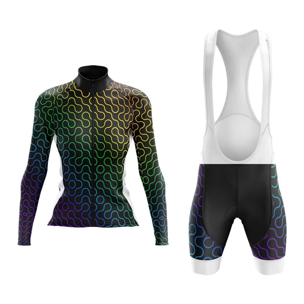 Abstract Rainbow (V8) Club Cycling Kit