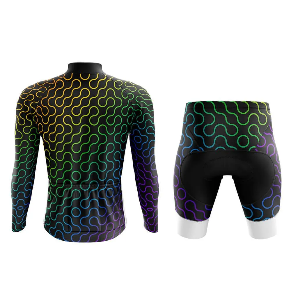 Abstract Rainbow (V8) Club Cycling Kit