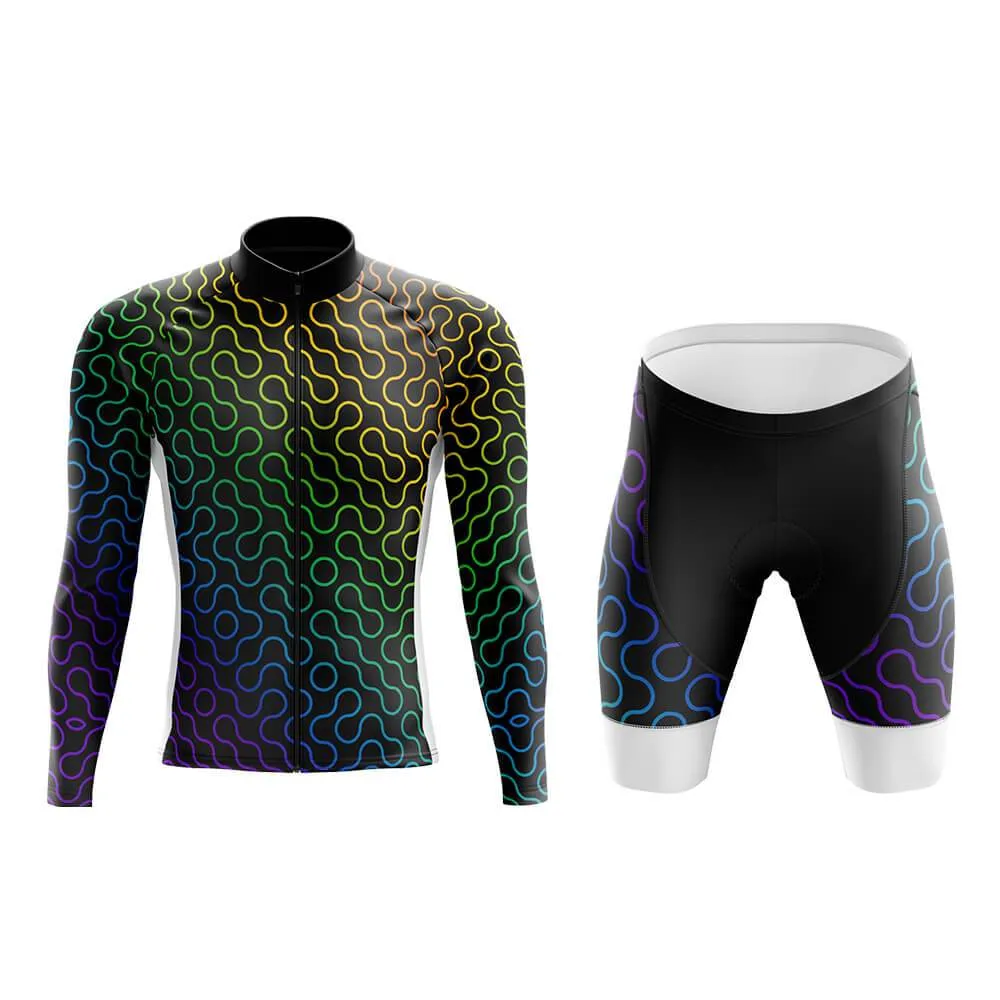 Abstract Rainbow (V8) Club Cycling Kit