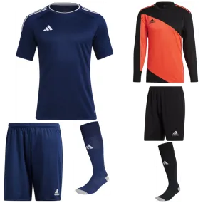 ADIDAS CAMPEON 23 SS KIT BUNDLE TEAM NAVY BLUE 2