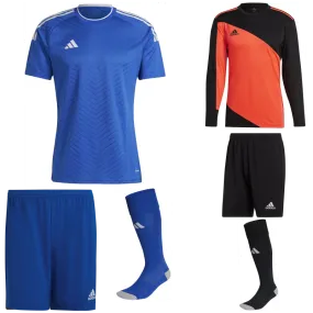 ADIDAS CAMPEON 23 SS KIT BUNDLE TEAM ROYAL BLUE