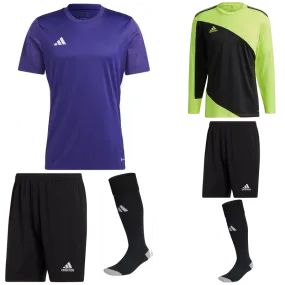 ADIDAS TABELA 23 SS KIT BUNDLE TEAM COLLEG PURPLE WHITE