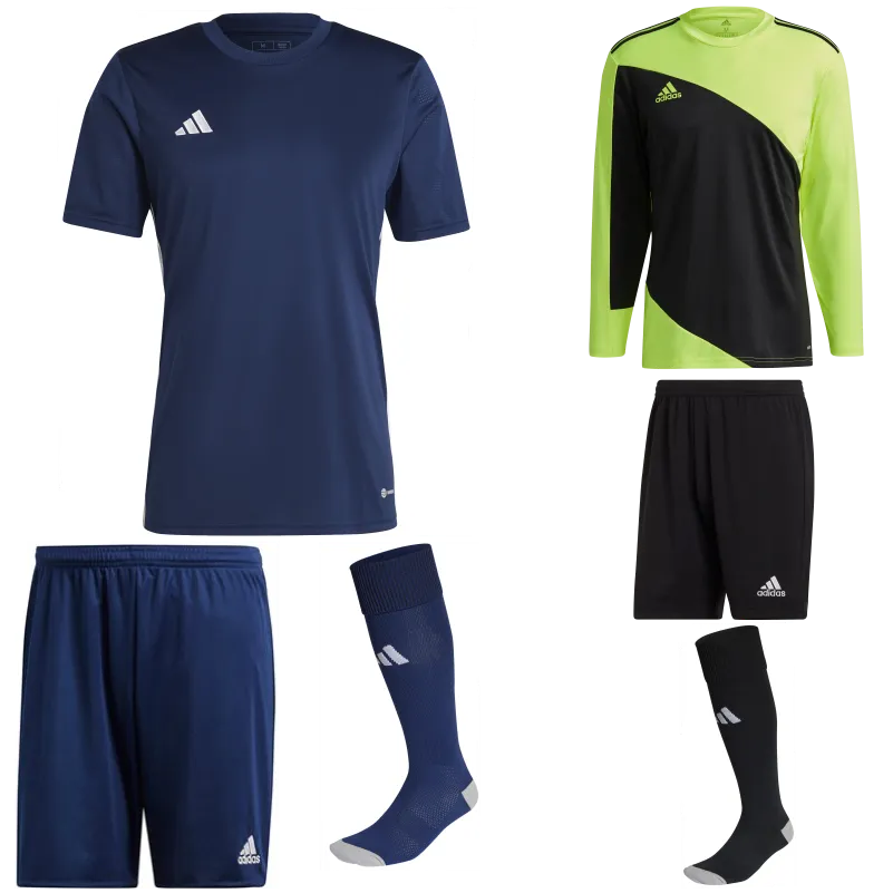 ADIDAS TABELA 23 SS KIT BUNDLE TEAM NAVY BLUE 2 WHITE