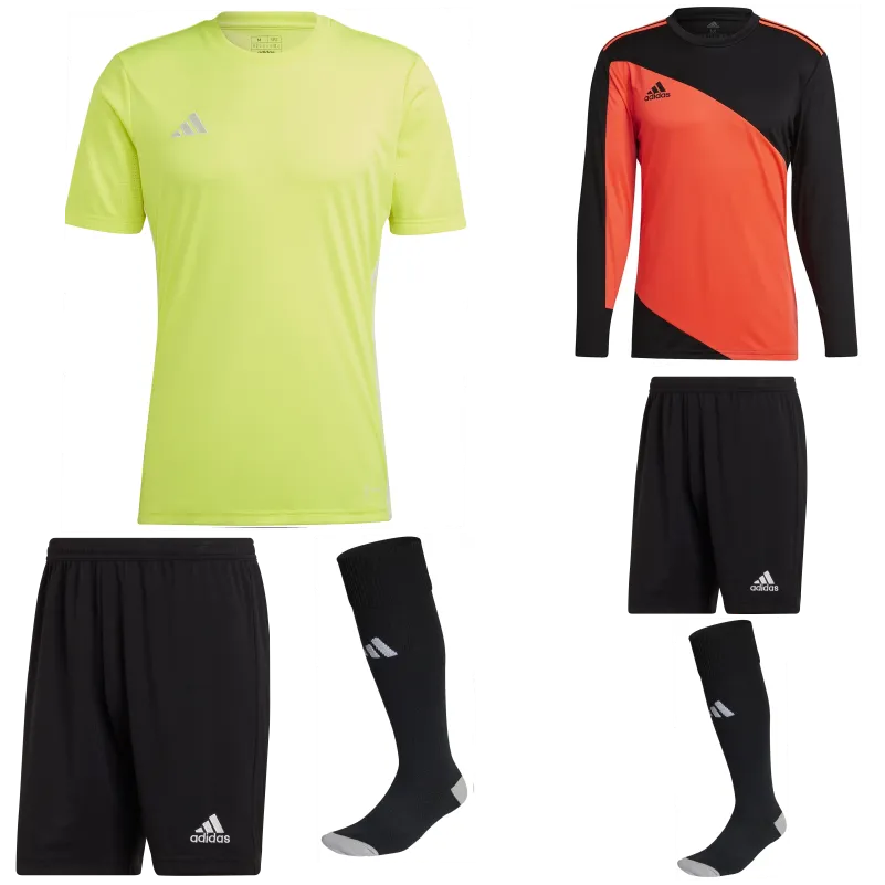 ADIDAS TABELA 23 SS KIT BUNDLE TEAM SOLAR YELLOW 2 WHITE