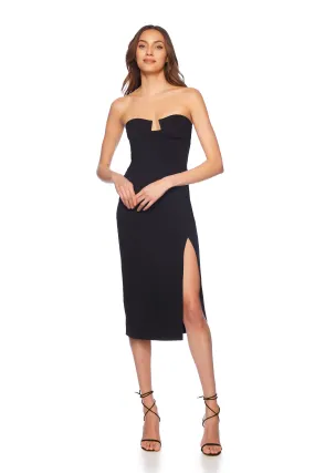 angle wire slit dress