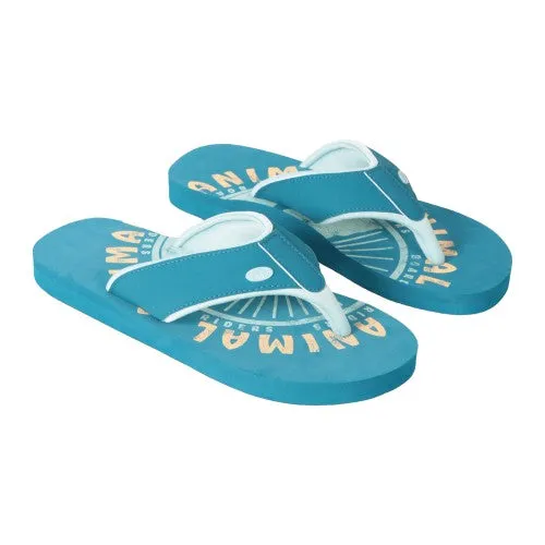 Animal Womens/Ladies Swish Logo Recycled Flip Flops