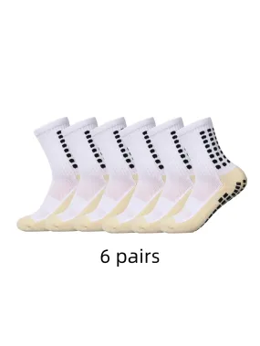 Anti-Skid Classic Sports Socks With Adhesive Points