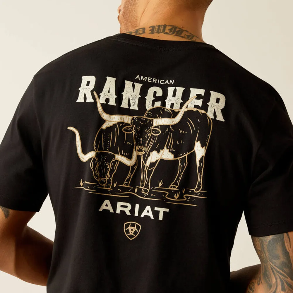 Ariat American Rancher SS in Black by Ariat