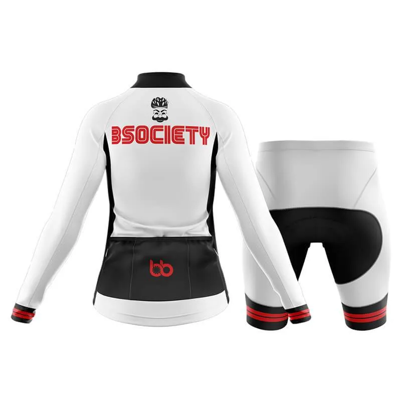 B Society (V1) (White) Club Cycling Kit