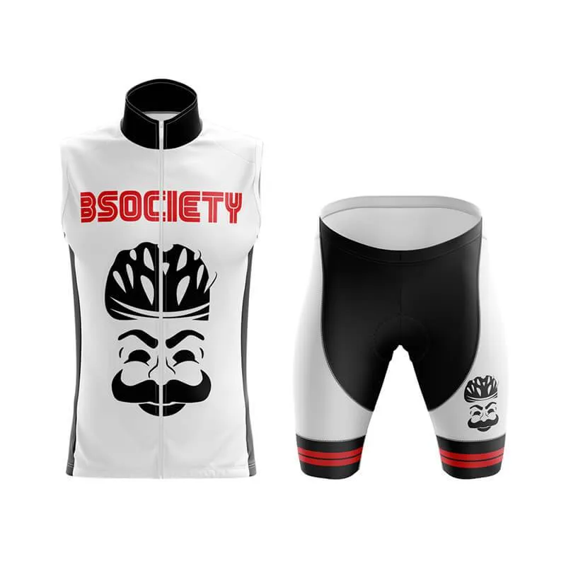 B Society (V1) (White) Club Cycling Kit