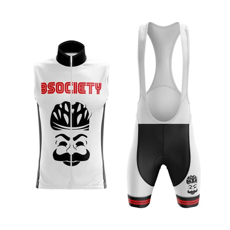 B Society (V1) (White) Club Cycling Kit