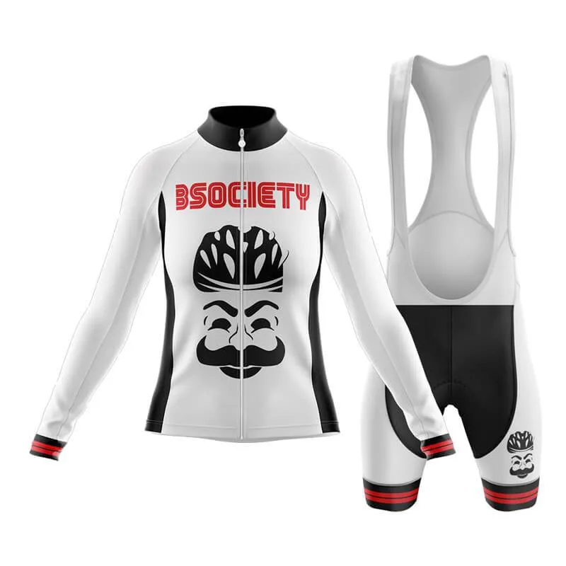 B Society (V1) (White) Club Cycling Kit