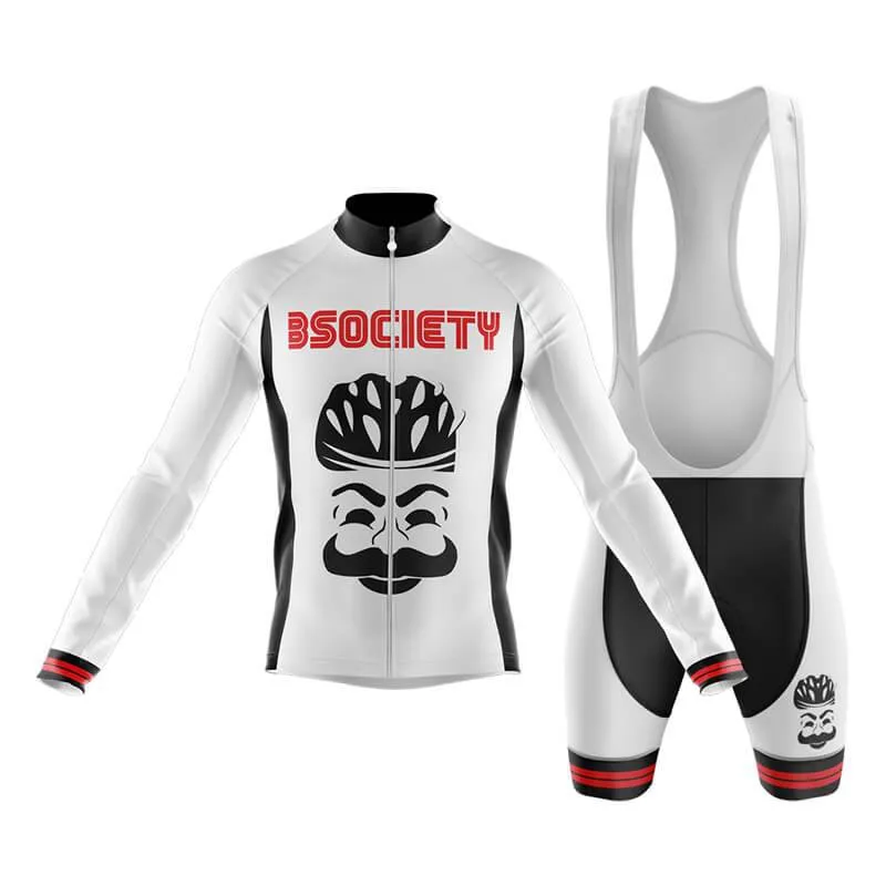 B Society (V1) (White) Club Cycling Kit