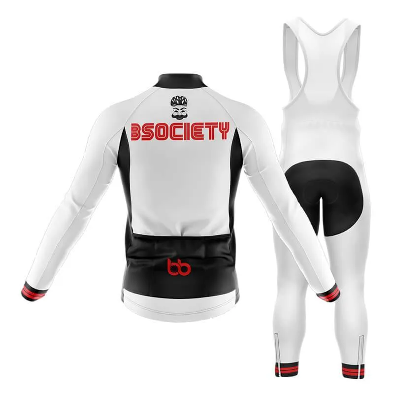 B Society (V1) (White) Club Cycling Kit