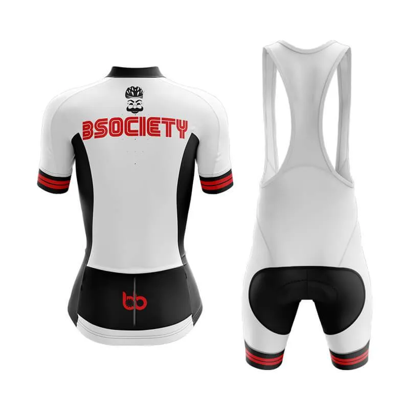 B Society (V1) (White) Club Cycling Kit