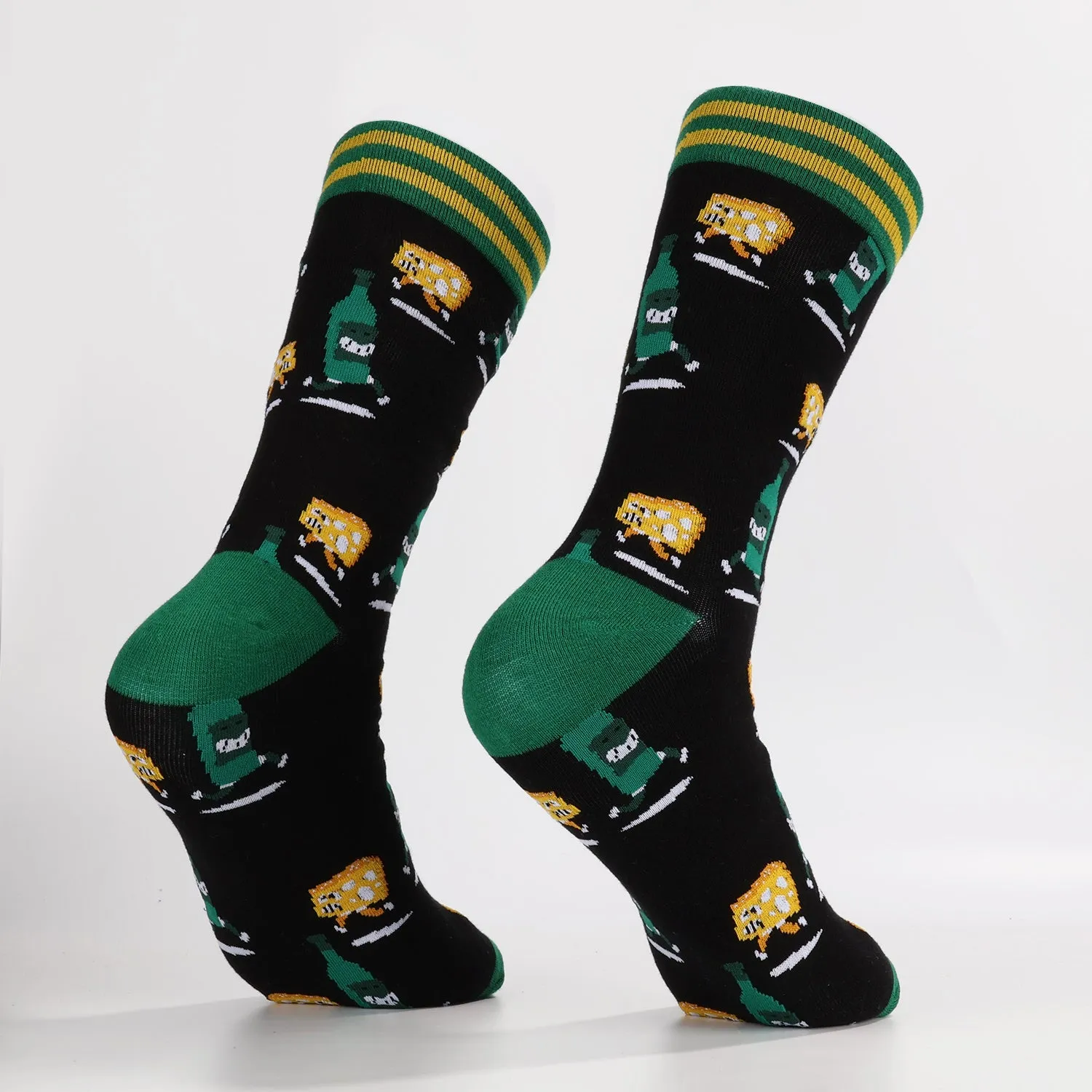 Beer Cheese Race Socks