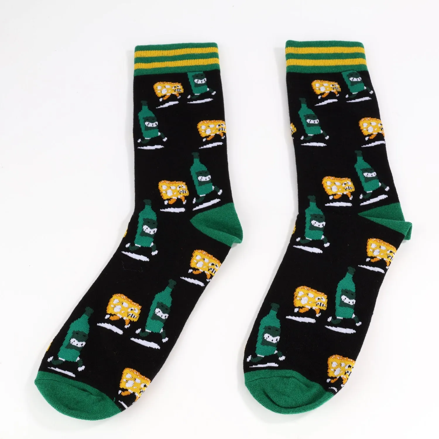 Beer Cheese Race Socks