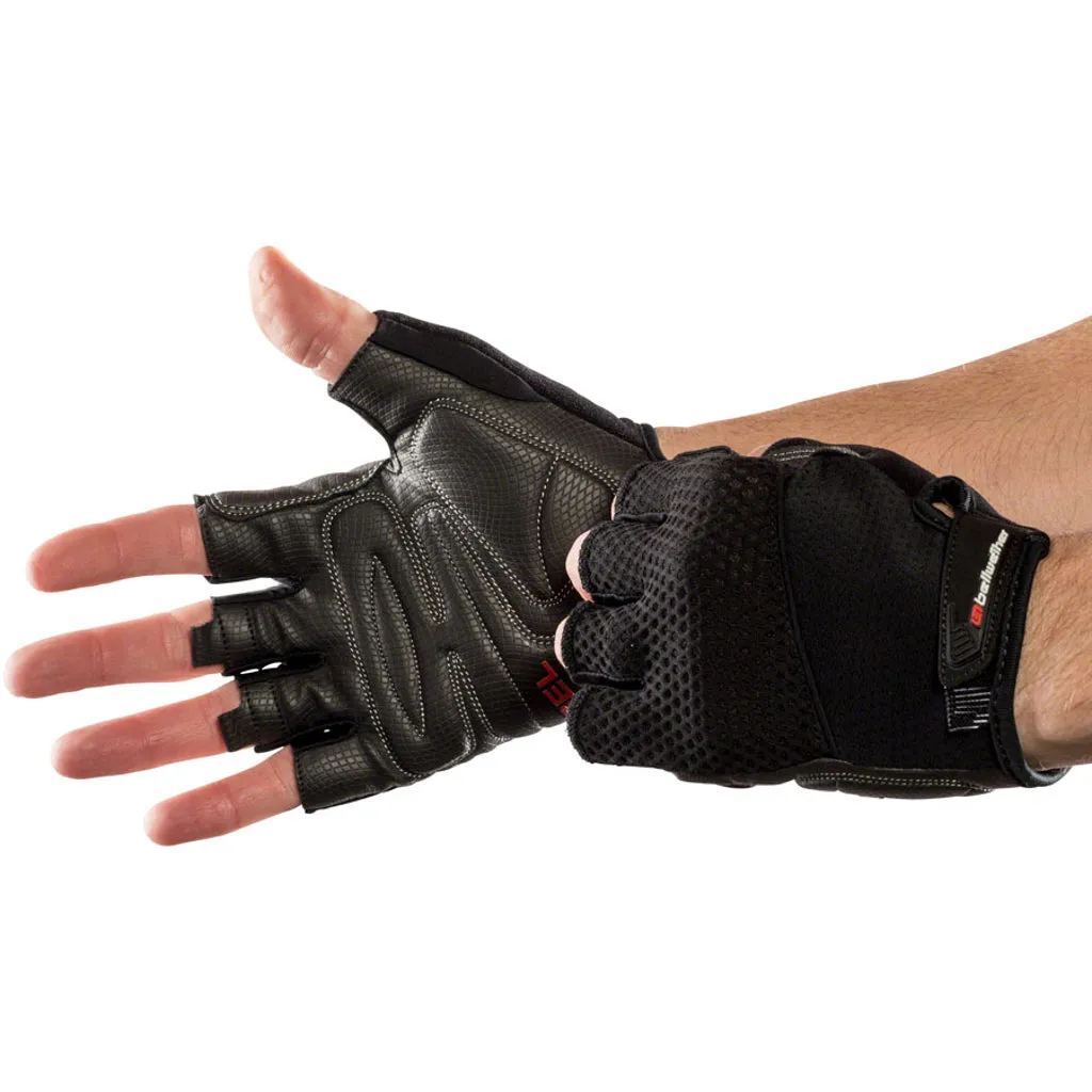 Bellwether Gel Supreme Black Short Finger Biking Gloves