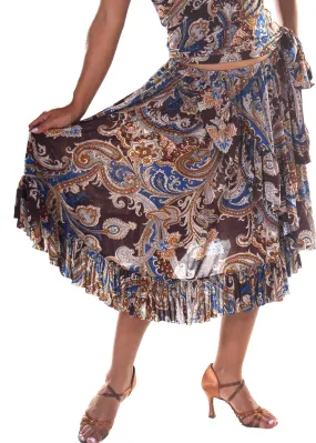 Belly Dance Short Patterned Skirt | Judy Blue