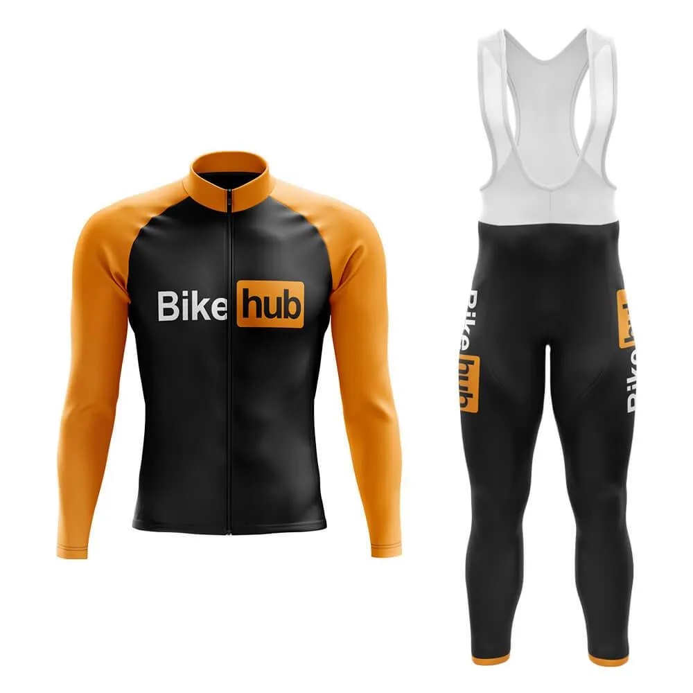 Bike Hub (V1-Black) Club Cycling Kit