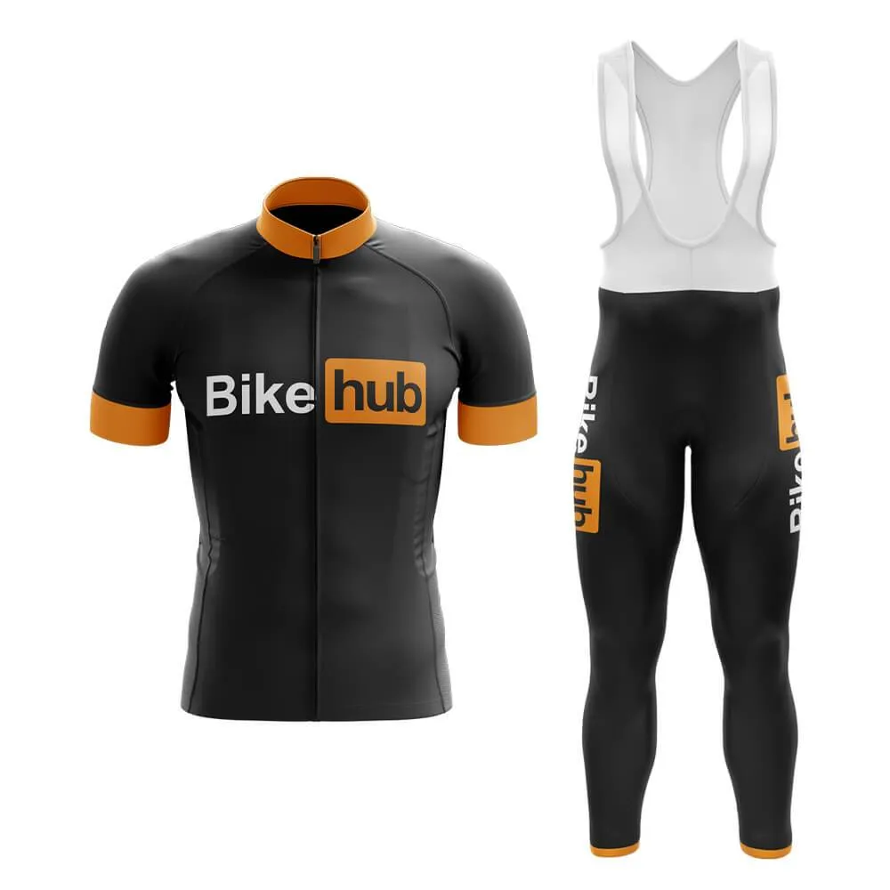 Bike Hub (V1-Black) Club Cycling Kit