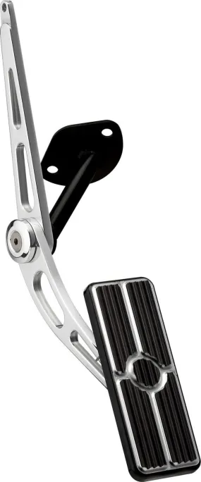 Billet Rectangle Gas Pedal, Black BS199165