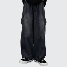 Black Baggy Cargo Pants Women