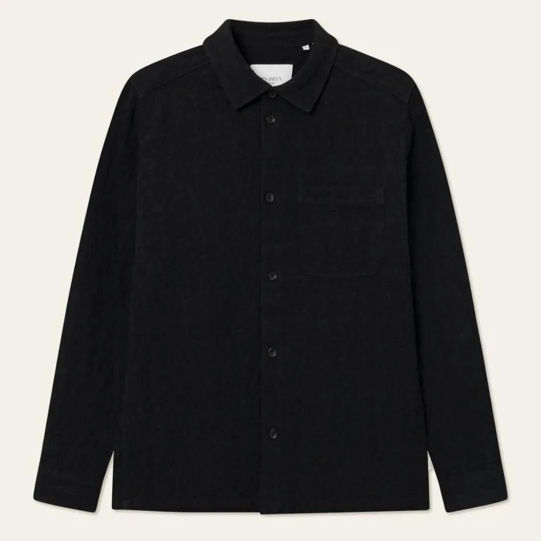 Black Kevin Textured Shirt