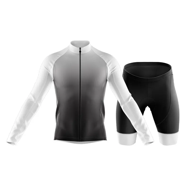 Black to White Club Cycling Kit