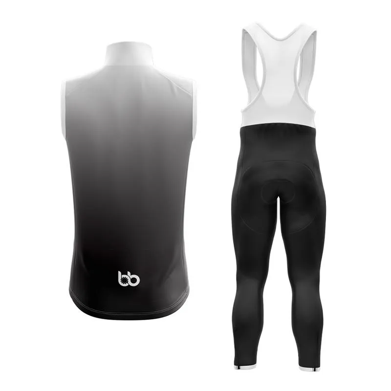 Black to White Club Cycling Kit