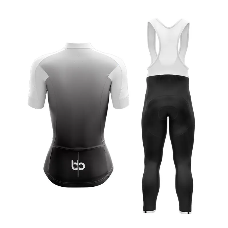 Black to White Club Cycling Kit