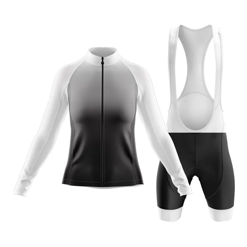 Black to White Club Cycling Kit